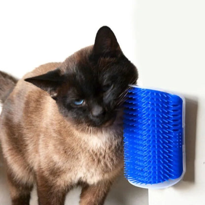 Cat Corner Brush: Effortless Massage and Hair Removal 4Leegs™